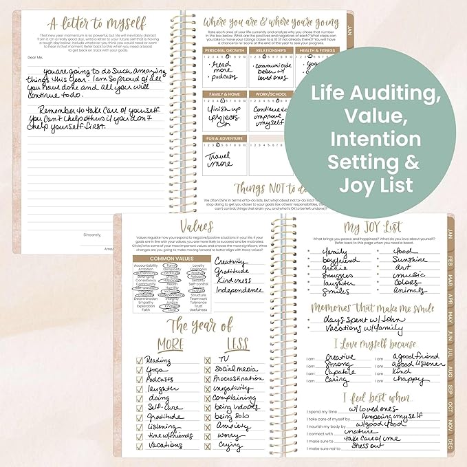 bloom daily planners 2026 Planner (January - December) Calendar Year Organizer - 5.5” x 8.25” - Weekly & Monthly Agenda Book with Stickers & Bookmark - Ocean Oasis