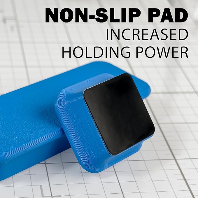 Glassboard Studio MiniBar Magnet - Strong Neodymium Rare Earth Magnets for Fridge, Whiteboard, Locker & Magnetic Glassboards - Ideal for Crafting & Office Use - Strong Fridge Magnets (Blush Pink, 12)