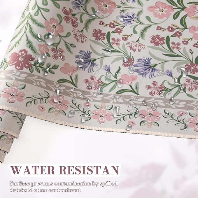 iCasso Desk Mat for Keyboard and Mouse, Large Mouse Pad, Desk Pad Mat, Anti-Slip Big Mousepad with Stitched Edges for Computer Desktop(Purple)