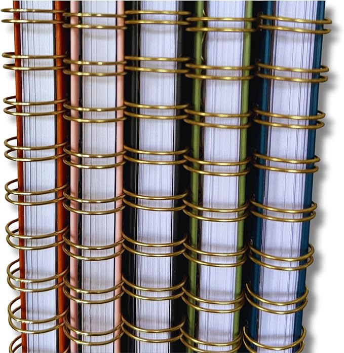 | Meeting Notebook for Work | 8.25" x 11.75" | Project Planner | Simple Design | Multiple Layouts | Office and Business Planner (Pink, Meeting Planner - Portrait)