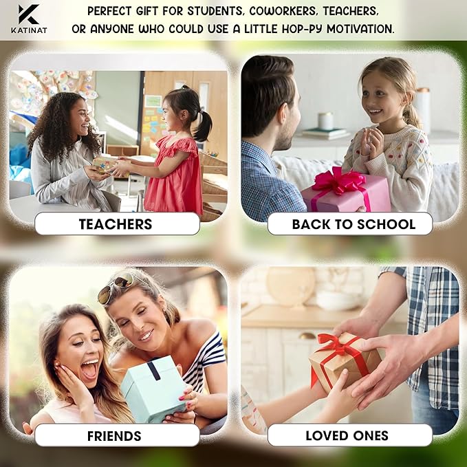 Positive Frog Jar – Thank You Gifts for Women, Men, Coworkers – Emotional Support Jar with 60 Notes – Appreciation Gifts for Coworkers, Teacher, Nurse, Retirement Gift for Men, Women, Frog Gift