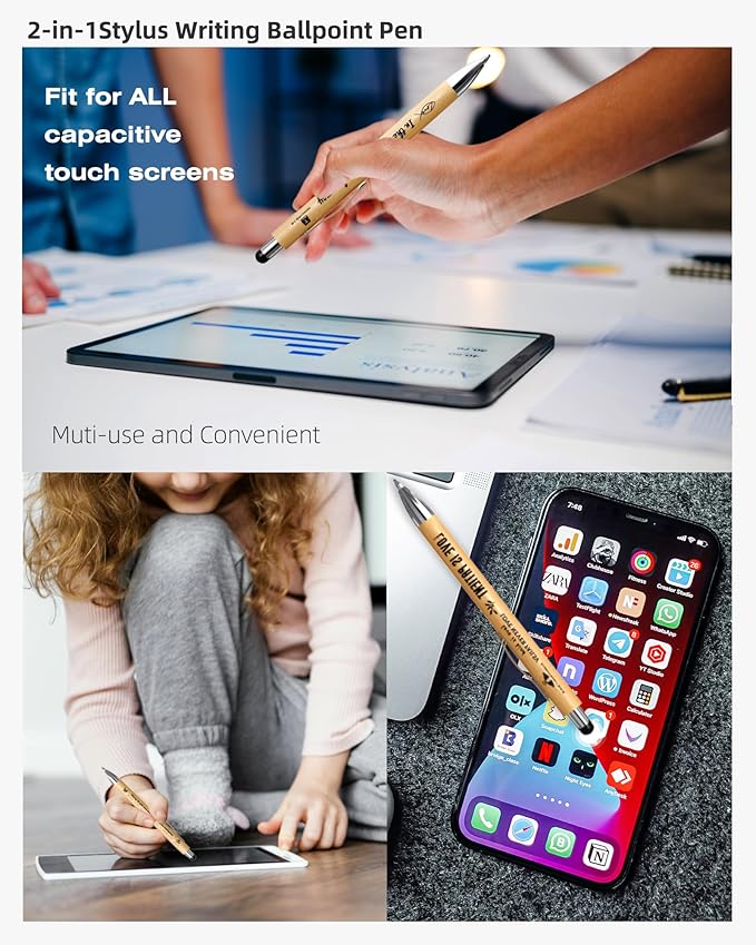 Christian Inspirational Pens With Bible Verse Stylus Ballpoint Pens Black Ink Bulk Religious Motivational Gifts for Women Men Bible Study Supplies for The Office Gifts 180 Count