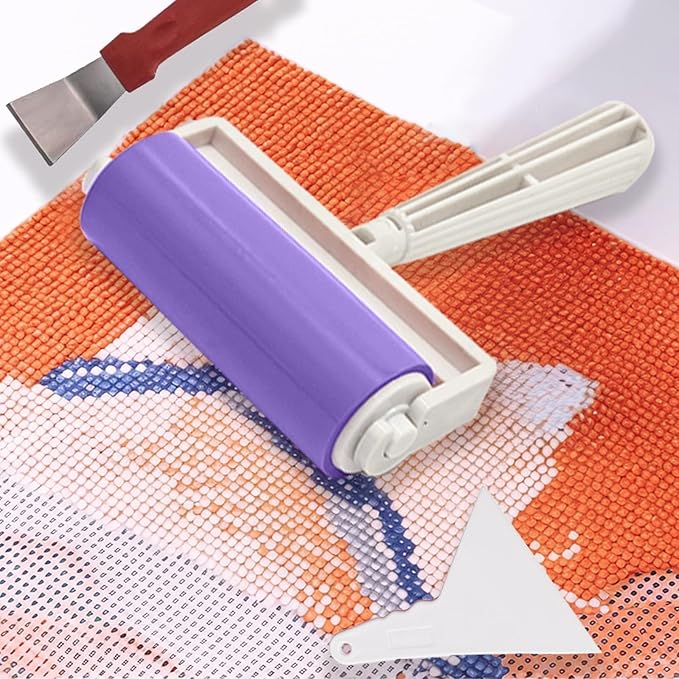 NLXCXUCY 244Pcs Diamond Art Accessories Kit All-Inclusive Diamond Painting Tool Set with A3 Diamond Painting Light Pad,Diamond Art Sealer Glue, Diamond Correction Pens, Storage Box for DIY Craft