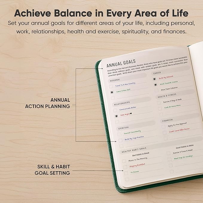 Hourly Planner & Appointment Book (8.5” x 11”) - Premium Hourly Planner with Daily Schedule & 30-Minute Time Slots for Better Time Management by PRODUCTIVITY STORE (A4, Green)