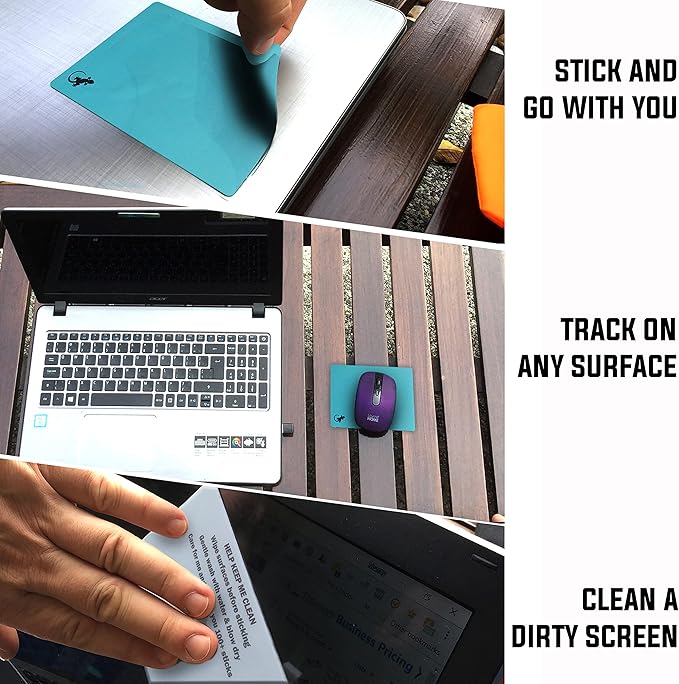 Mouse Pad Adhesive Travel (Blue)