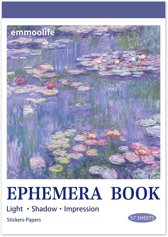 Vintage Oil Painting Scrapbook Sticker, Journaling Supplies for Junk Journal, 500+ Scrapbooking Washi Stickers & 25 Ephemera Papers Art Scrapbook Supplies for Adults Teens Women Girls Junk Journal