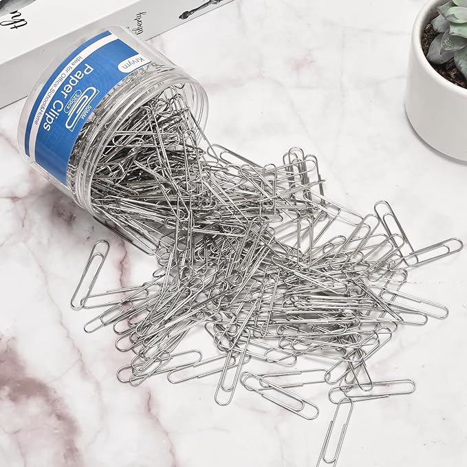 Jumbo Paper Clips,Large PaperClips,320 Pcs Paperclip,Extra Large Paper Clips for Paperwork,Home, School and Office Supplies.