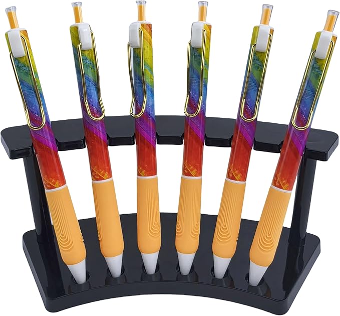 Fengtaiyuan Rd01GelBx6, Gel Ink Rollerball Pens, Black Ink, Fine Point, 0.7mm, 6 Count, Writting Pens, Smooth (Rd01GelBx6)