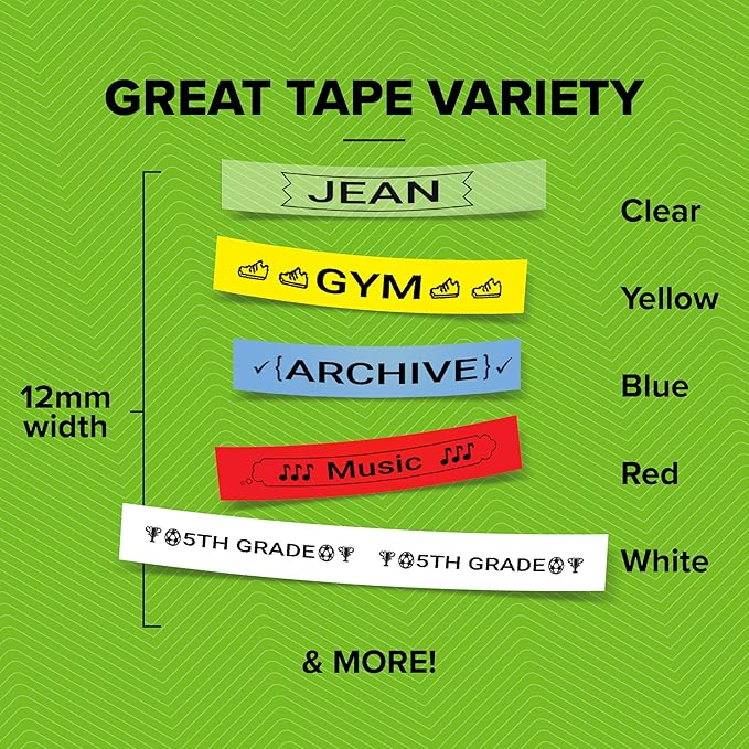 DYMO LetraTag LT-100H Handheld Label Maker ABC Keyboard Label Printer with Easy-to-Use, 13 Character LCD Screen Great for Home & Office Organisation Pink