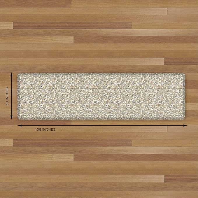 GelPro Designer Comfort Orchard Almond Kitchen Mat 30x108