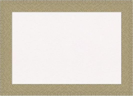 Amanti Art White Cork Board for Wall, 20x28 Vision Board with Gold Frame, Medium Corkboard Office Decor for Home Organization, Casual Corkboard Pinboard to Display Items for Home Organization in