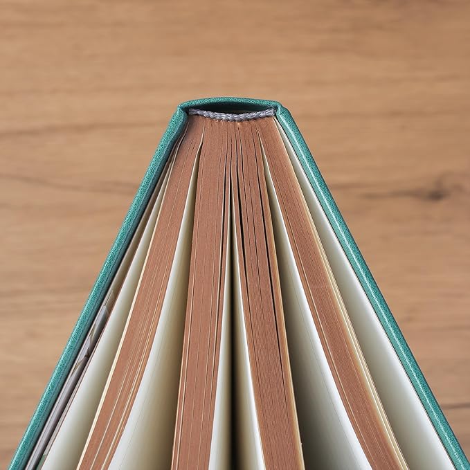 ZXHQ A5 360 Pages Lined Journal for Women, Tree of Life Design, with Pen, Fine Inner Pocket, Seagreen