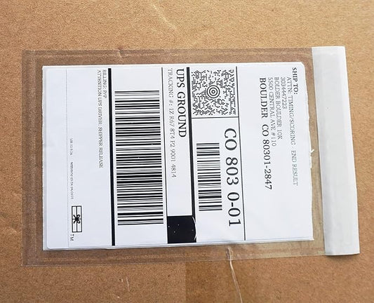 Premium 4.7''x7.5'' Packing List Envelopes, Tailored Size for 4x6'' Shipping Labels,Self Adhesive Shipping Label Pouches/Sleeves (100 pack)