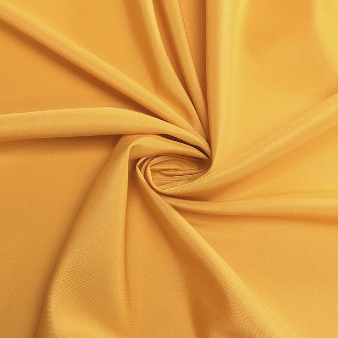 sancua Rectangle Tablecloth - 60 x 102 Inch - Stain and Wrinkle Resistant Washable Polyester Table Cloth, Decorative Fabric Table Cover for Dining Tables, Buffet Parties and Camping, Gold