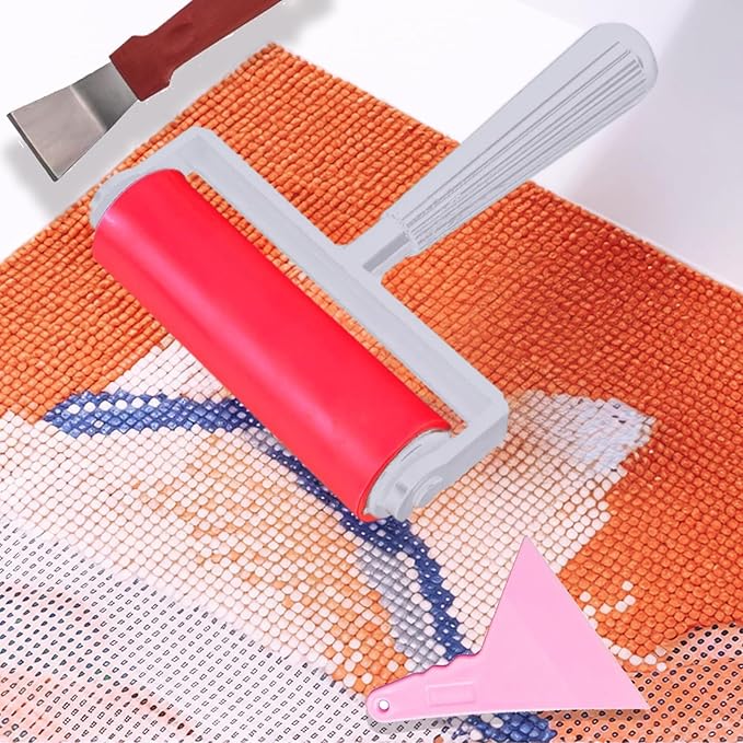 NLXCXUCY 158Pcs Diamond Art Accessories Kit All Inclusive Diamond Painting Tool Set with A4 Diamond Painting Light Pad,Diamond Art Sealer Glue,Diamond Correction,Pens Storage Box for DIY Craft