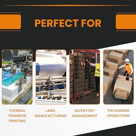 Start International - Rewinder - Electric Label Rewinder Machine for Thermal Printers - Bidirectional Label Winder - 9 Inch Roll Capacity & Dual Core 1.25 3 Inch