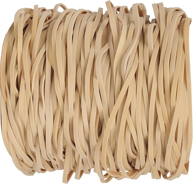 Rubber Bands Garbage Can Bands Elastic Large Size #117B 120 Pcs Trash Can Rubber Bands Black Elastics Bands 7 inch Assorted For Office Supplies Home