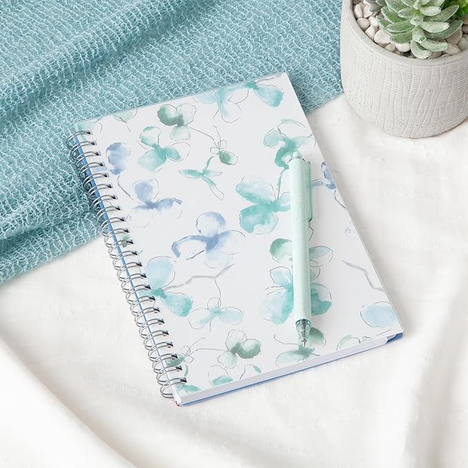 Blue Sky 2025 Weekly and Monthly Planner Calendar, January 2025 - December 2025, 5" x 8", Flexible Cover, Laminated Tabs, Wirebound, Lindley