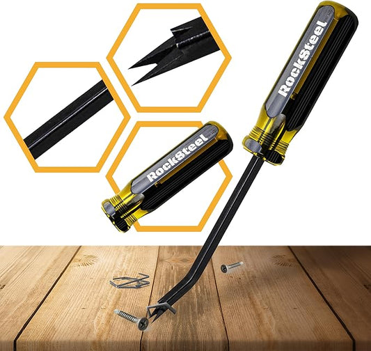 Upholstery Staple Remover | Heavy Duty Staple Remover Tool, Staple Puller Remover, Upholstery Tools Staple Remover Tack Puller tool, Carpet Staple Remover Tool