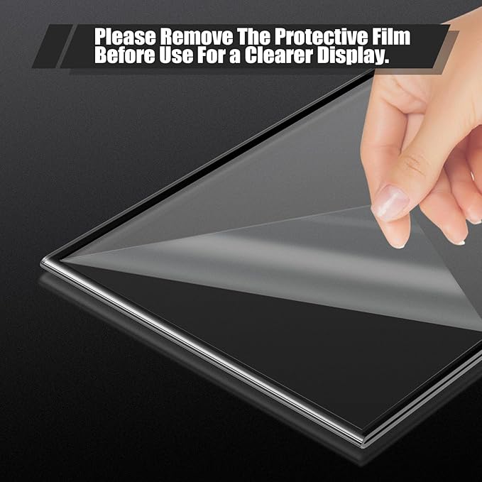 15 Pack Acrylic Sign Holder 5x7, Wedding Black Frame Table Number Holders Vertical, Clear Picture Frames Flyer Stands Tables Menu Holder, Double Photo Paper Display Holder for Party, Home, Office