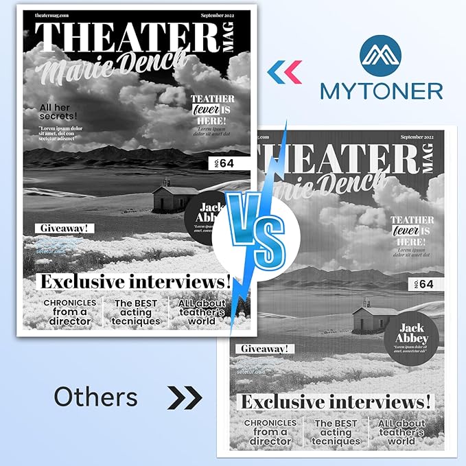 MYTONER Compatible Toner Cartridge Replacement for Brother TN920XL TN920 TN 920 XL for HL-L6210DW HL-L6210DWT HL-L5210DN HL-L5210DW HL-L5210DWT HL-L5215DW HL-L6310DW MFC-L6810D Printer, 2Pack