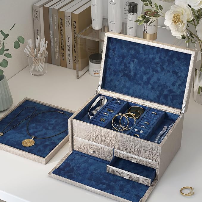 Decotalk Dark Blue Velvet Contact Paper Felt Drawer Liner 15.7x200 Inch Self Adhesive Velvet Liner for Drawers Jewelry Box Liners Dark Blue Felt Drawer Lining Sheets Sticky Flocking Lining Flocked