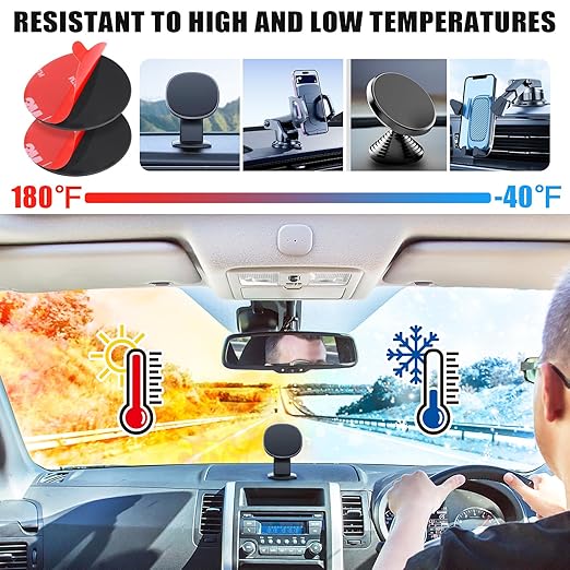 20 Pack 3M VHB 5952 Foam Tape, Double-Sided Heavy Duty Mounting Tape – 1 Inch & 2 Inch, Square, Rectangle & Round Shapes, Waterproof & Heat Resistant, for Car, Home Decor & Outdoor Use