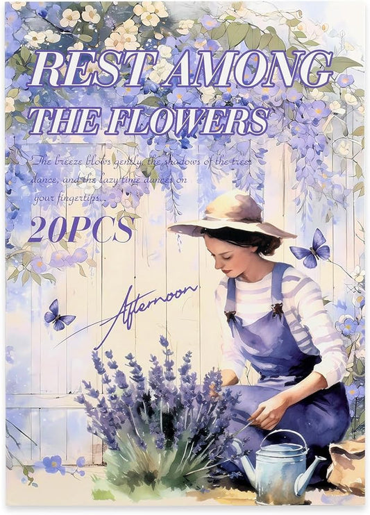 Scrapbook Reading Stickers 20 Sheets 240 Pre-Cut Washi Stickers for Journaling PET Transparent Book Sticker Decorative or DIY Paper Crafts, Arts and Crafting Projects