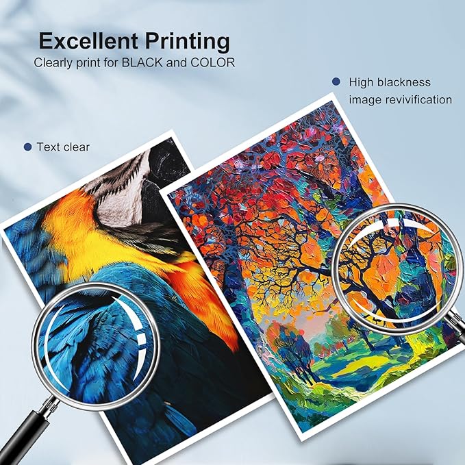 LC401XL Ink Cartridges for Brother Printer Compatible for LC401 Replacement for Brother LC401 Ink Cartridges LC401XL High Yield to use with MFC-J1010DW MFC-J1012DW MFC-J1170DW Printer (4 Pack, XL)