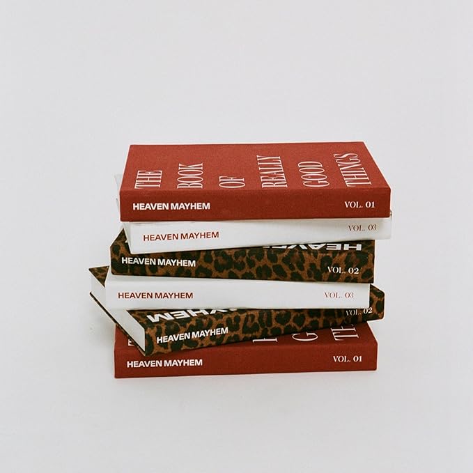 Jewelry Book Box – Vol. 1 – Decorative Red Jewelry Storage Box – Book-Inspired Organizer for Display, Storage & Gifting