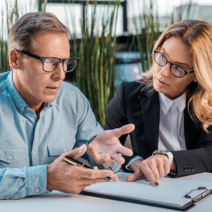 ZenZoi Luxury Black Pen & Pencil Set - Metal, Retractable Executive Ballpoint & Mechanical Pencil 0.7 MM - Fancy, Quality Gift Set for Men, Women - Professional, Office Writing Instruments