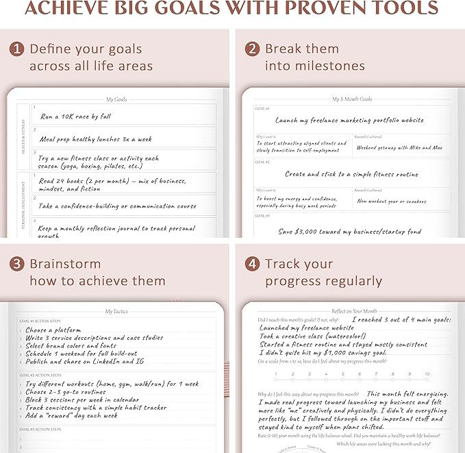 Legend Hourly Schedule Planner PRO Dated Jan 2026-Jan 2027 – Deluxe Weekly & Daily Organizer with Time Slots. Appointment Book Journal for Work & Time Management, A4 Hardcover, Rose Gold