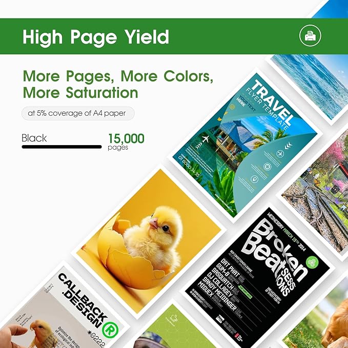 LLAOLLAO 58D1H00 Toner Replacement for Lexmark 58D1H00 Black Toner Cartridge High Yield for MS725 MS821 MS822 MS823 MS824 MS825 MS826 MX721 MX722 MX725 MX822 MX824 MX826 Laser Printer (15000 Pages)