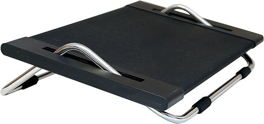 Jobri 3" Under-Desk Footrest – Adjustable, Non-Slip Ergonomic Footrest for Office, Home and Workspace | Durable Metal Frame, Promotes Comfort, Posture and Reduces Leg Fatigue