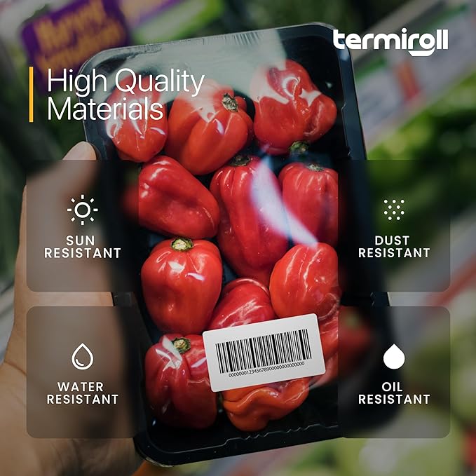 2"x1" Direct Thermal Label Stickers for Shipping, Barcode & Address Use, 1000 Labels/Roll, Compatible with Rollo, Zebra, iDPRT, Munbyn & More, Strong Adhesive, BPA-Free, for Small and Medium Business