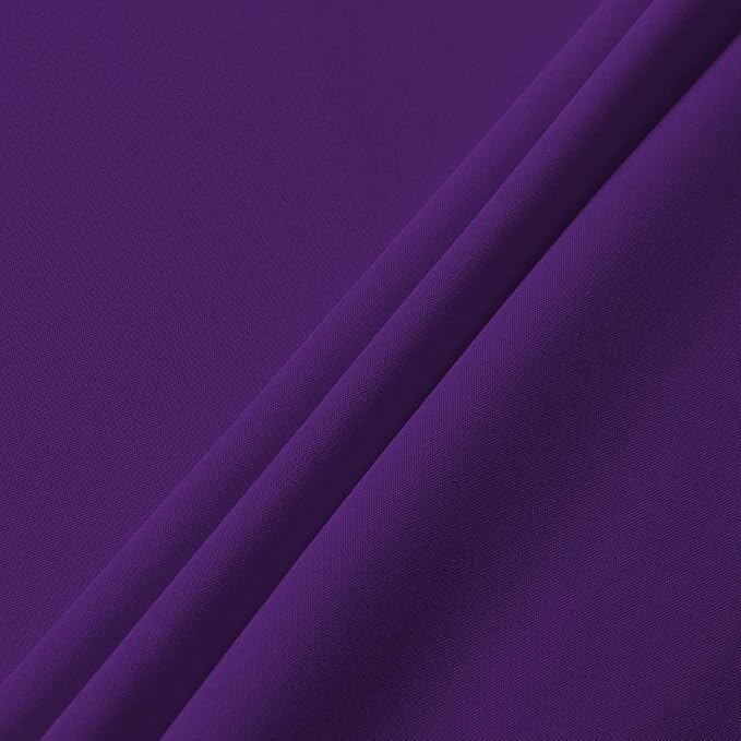 sancua Rectangle Tablecloth - 54 x 78 Inch - Stain and Wrinkle Resistant Washable Polyester Table Cloth, Decorative Fabric Table Cover for Dining Tables, Buffet Parties and Camping, Purple