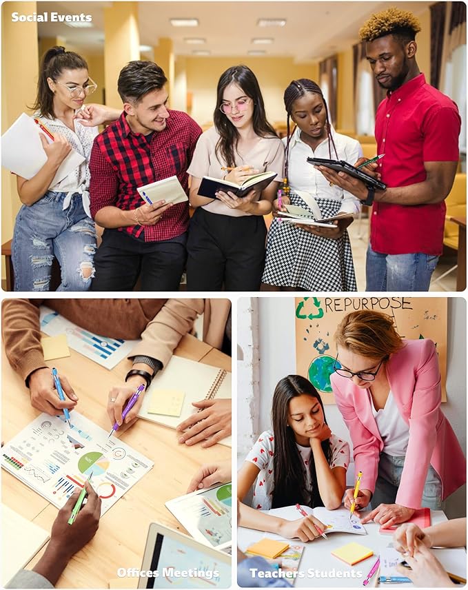 Christian Pens 2-in-1 Stylus Inspirational Bible Verse Pens Bulk Christian Gifts for Men Women Appreciation Gifts for Coworkers Smooth Writing Black Ink for School Office Church Supplies 10-Pack