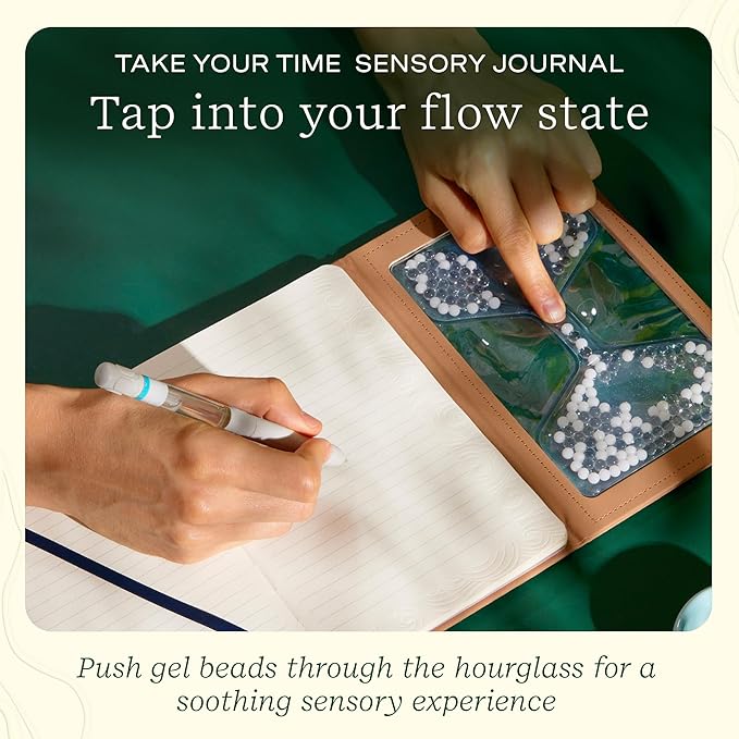 Lifelines Sensory Journal, Assorted 3-Pack Bundle - Fidget Ruled Notebook Journal with Interactive Tactile Cover & Embossed Patterns - 160 Page, Soft Cover Book Writing Journal