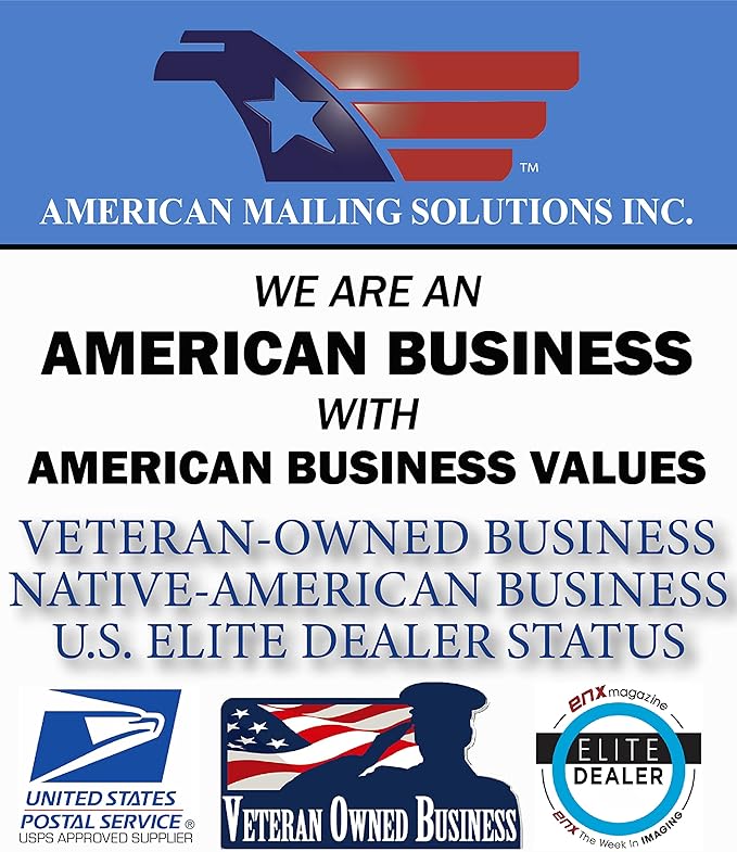 Quadient Ink Cartridge IXINK357 for Quadient Postage Machine iX-3, iX-5, iX-7, iX-7PRO Series, 17000 Yields, USPS-Approved Red Ink by American Mailing Solutions Inc.