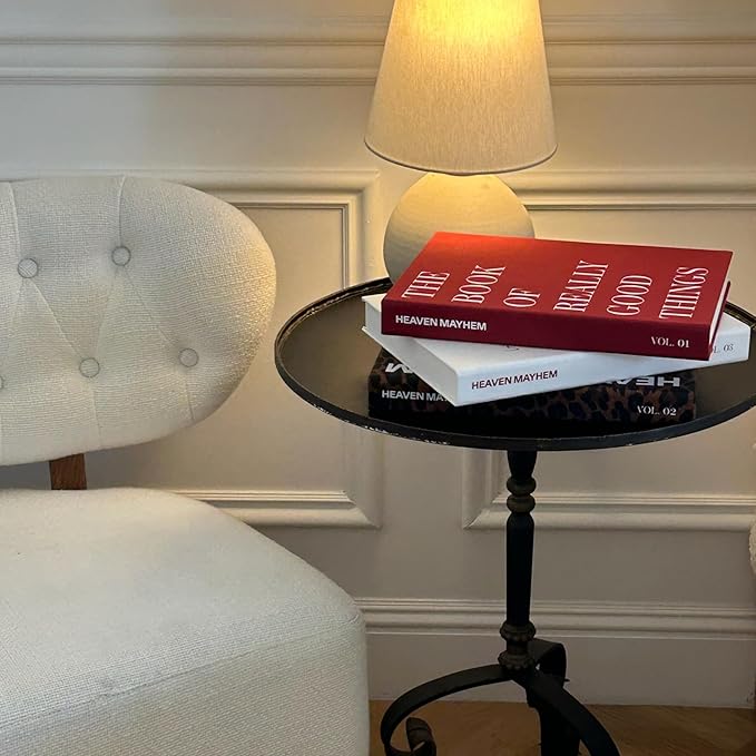 Jewelry Book Box – Vol. 3 – White Textured Jewelry Storage Box – Decorative Book-Inspired Organizer for Display, Storage & Gifting