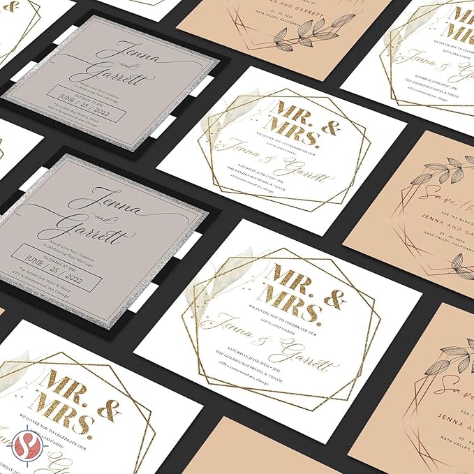 Half Letter Size, 8.5" x 5.5" Pastel Color Cardstock Paper for Arts and Crafts, Scrapbooking, Stationery Printing | Medium Weight 67lb Vellum Bristol (147gsm) Card Stock | 100 Sheets per Pack | Canary