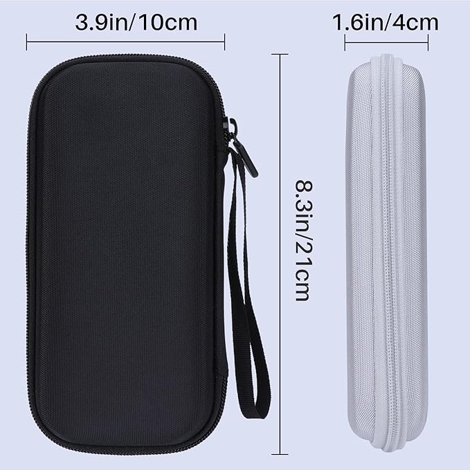 Hard Carry Case Compatible with Texas Instruments TI-30XIIS TI-30XS TI-30Xa TI-36X Pro Scientific Calculator (Black Case)