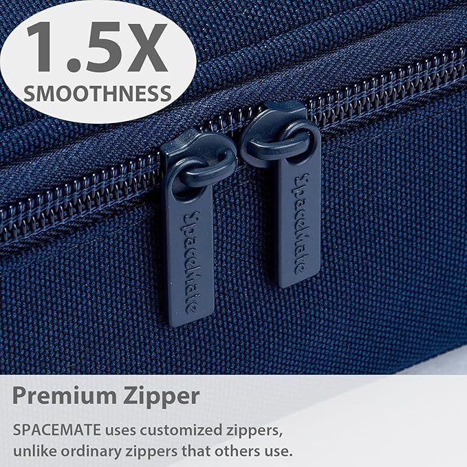 Pencil Case Pouch Box Bag School Supplies Girls Boys Kids, Cute Preppy Stuff Large Big Capacity Aesthetic Pen Organizer, Back to College Stationary, Midnight Blue, Standard Stlye, 1800ml