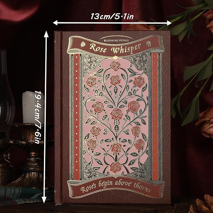 Journals for Women, 256 Pages 100 GSM Thick Paper, Hardcover Journal for Writing, College Rule Notebooks for Note Taking, Diary Notepad, 5.2 x 7.7 in