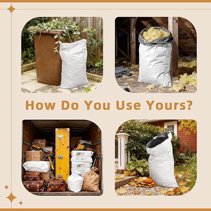 Fuxury 250 Pcs 24x36" Poly Mailers,Waterproof Mailing Envelopes for Clothing, Strong Adhesive Poly Shipping Postage Bags for Small Business(White)