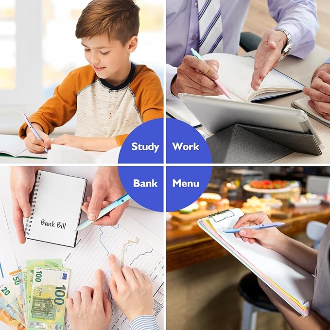 Vanhench 10Pcs Gel Pens, Cute Pens for Trendy Teen Girl Stuff, Happy Birthday Gift Basket, Aesthetic School Supplies, Ideal for 8 9 10 11 12 13 14 Year Old Girl (10PCS Gradient)