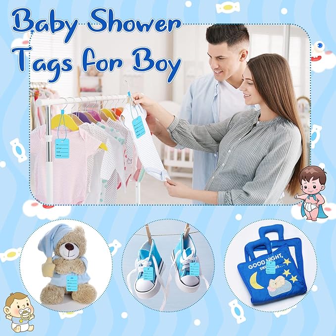 Chumia 3576 Pcs Stitch Tag Gun for Clothes, Quick Clothing Fixer, Tagging Gun with 3000 Barbs, 5 Needles and 100 Price Tags, Sewing Kit for Retail Stores, Garage Yard Sales(Sky Blue)