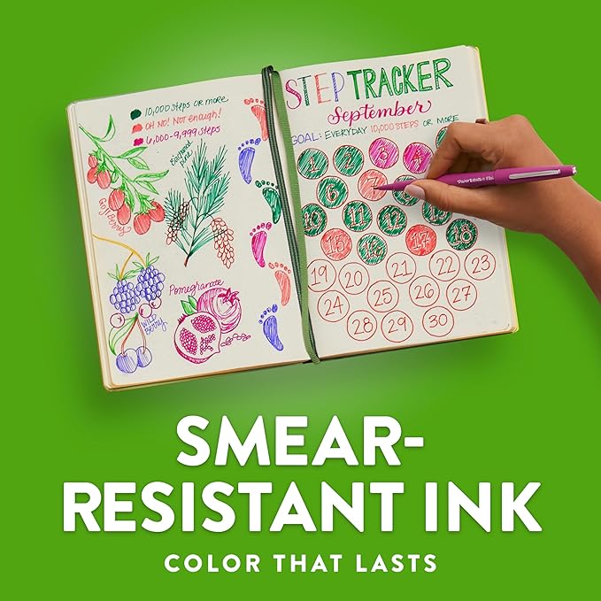 Paper Mate Flair Felt Tip Pens Ultimate Pack, Features 5 Different Types of Pens, Assorted Colors, 60 Count - Creative Fun, Classroom Essentials, Teacher Supplies, Arts & Crafts