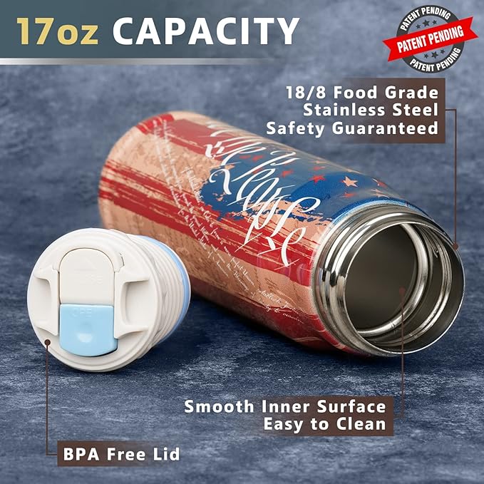 White Elephant Gifts for Adults Funny - 17 oz We the People Tumbler - Stocking Stuffers for Adults Mens Gifts Ideas - Gift for Dad Who Have Everything - Dad Gift Christmas - Stocking Stuffers 2025