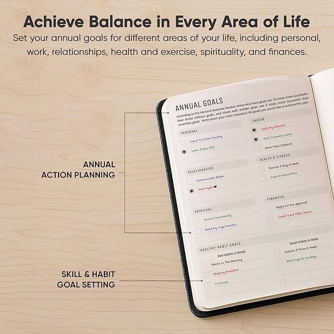 Hourly Planner & Appointment Book (8.5” x 11”) - Premium Hourly Planner with Daily Schedule & 30-Minute Time Slots for Better Time Management by PRODUCTIVITY STORE (A4, Black)